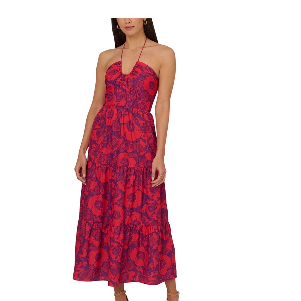 Adrianna Papell Halter Dress